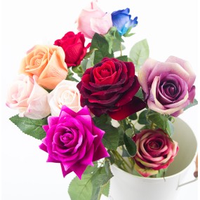 Artificial Rose Supplier - Large Dried Rose Decoration