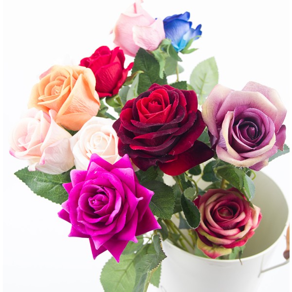 Artificial Rose Supplier - Large Dried Rose Decoration