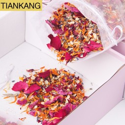 Dried Rose Petals Supplier - Romantic Wedding Confetti Gift Box