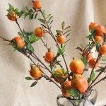 Artificial Pomegranate Factory - Indoor Fruit Branches Decor