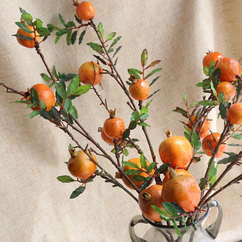 Artificial Pomegranate Factory - Indoor Fruit Branches Decor