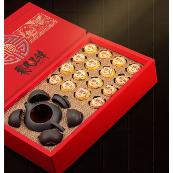 Puer Tea Gift Set Factory - 16 Green Citrus Herbal