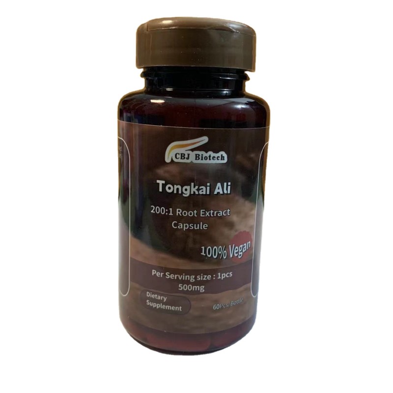 Tongkat Ali Capsules Factory - 500mg Herbal Supplements