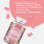 Skin Whitening Gummies L-Glutathione Hyaluronic Acid Gummies Collagen Gummies
