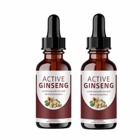OEM/ODM Korean Red Panax Ginseng Extract Liquid Drops Organic Ginseng Root Drops Immune Support Vegan Ginseng Drops