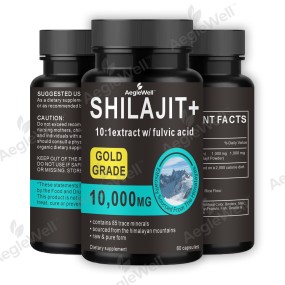 Aeglewell Private Label New Good Ready Formula Healthcare Energy Supplement Himalayan Shilajit Capsules