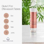 Private Label Support Glutathione and Vitamin C Effervescent Tablets Skin Whitening for Antioxidant Dietary Supplement Drink
