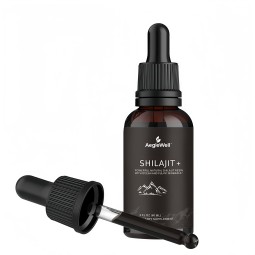 Wholesale AegleWell  Private Label Pure Natural Shilajit Liquid Drops for Men Metabolism Energy Immune Support Shilajit Drops