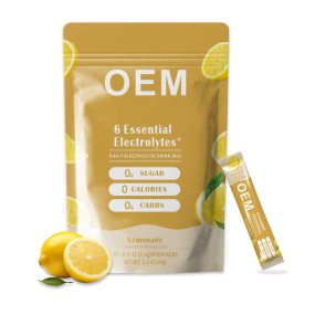 High Quality Vitamin Essential Electrolyte Drink Powder No Calories Lemonade Falvor Enhanced With Essential Minerals