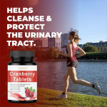 For Wins Town Women's Cranberry Extract Tablets Healthy Support Supplement for Adults Not for Pregnant Women