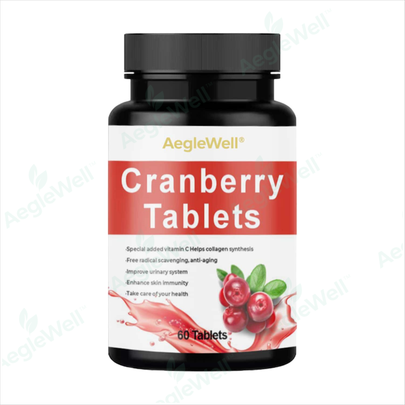 For Wins Town Women's Cranberry Extract Tablets Healthy Support Supplement for Adults Not for Pregnant Women