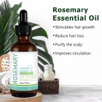 OEM Organic Hair growth rosemary hair oil  Essential Nourishing Hair Scalp Care Wholesale Rose Mary Mint Essential Oil Bulk