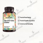 AegleWell Private Label Myo-inositol and D-chiro Inositol Capsules Ovarian Support Supplement Hormone Balance 60 Capsules