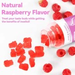 Private Label Vitamin Myo Inositol and D Chiro Inositol Gummies Supplement Inositol Gummies