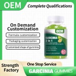 Support OEM Private Label Garcinia Gummies Fat Burner Soft Candy with Multiple Shapes and Flavors