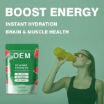 Factory Supply 6 Essential Electrolytes Powder Providing Energy Vegan Reduce Tiredness Electrolyte Powder