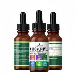 Wholesale AegleWell Private Label Natural Chlorophyll Drops Energy Boost Immune Support Chlorophyll Liquid Drops for Skin