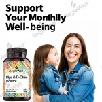 AegleWell Private Label Myo-inositol and D-chiro Inositol Capsules Ovarian Support Supplement Hormone Balance 60 Capsules