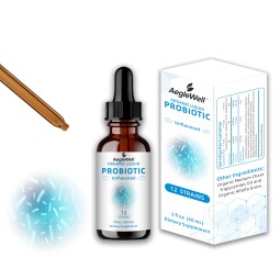 AegleWell Probiotics for Woman Probiotic Liquid for Vaginal Health Digestive Gut Health and Feminine Health