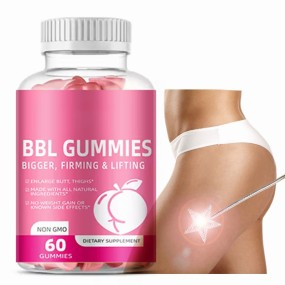 Hot Sale OEM/ODM Private Label Factory Supply Natural Health Products BBL 60 Gummies