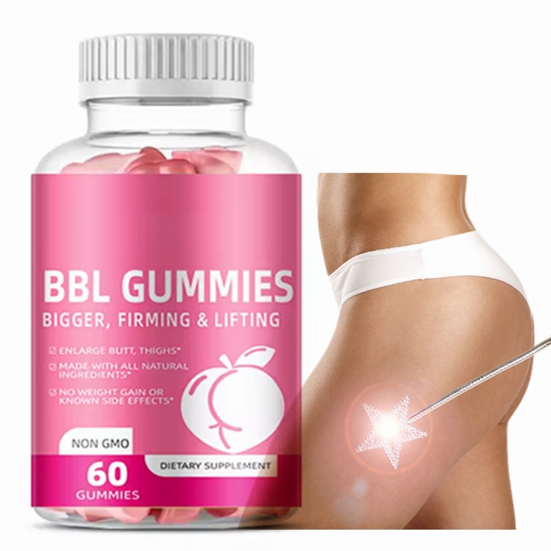 Hot Sale OEM/ODM Private Label Factory Supply Natural Health Products BBL 60 Gummies