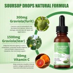 OEM Private Label Soursop Drops All Natural Plant Superfood for Women Beauty Supplement Skin Lightening and Firming