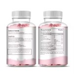 Wholesale Halal Sugar Free Gummies Dietary Supplement Butt Hip Booster Gummies Butt Enhancement Lifting Gummies for Women