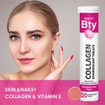 OEM/ODM/OBM OEM Private Lalbel Protein 1000Mg Multivitamins Collagen Vitamin C Effervescent Tablet for Skin Beauty