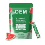 Factory Supply 6 Essential Electrolytes Powder Providing Energy Vegan Reduce Tiredness Electrolyte Powder