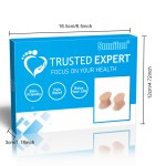 Skin Tone Toe Separator Factory - Natural Color Foot Care