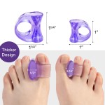 Purple Toe Separator Supplier - Bunion Corns Foot Care