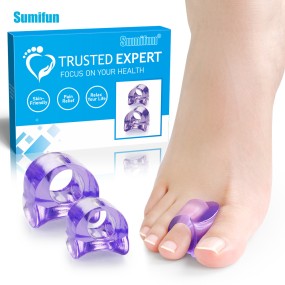 Purple Toe Separator Supplier - Bunion Corns Foot Care