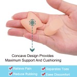 Skin Tone Toe Separator Factory - Natural Color Foot Care