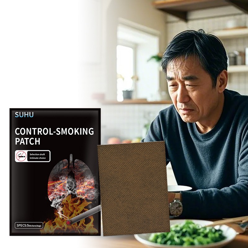 Smoking Cessation Patches Factory - Herbal Addiction Relief Private Label