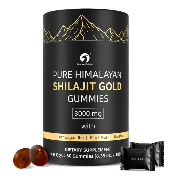Shilajit Gummies Supplier - Gold Fulvic Acid Mineral Rich