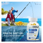 Fish Oil Softgels Supplier - Omega 3 DHA EPA Vitamin