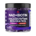 NAD+ Gummies Manufacturer - Biotin Collagen Resveratrol