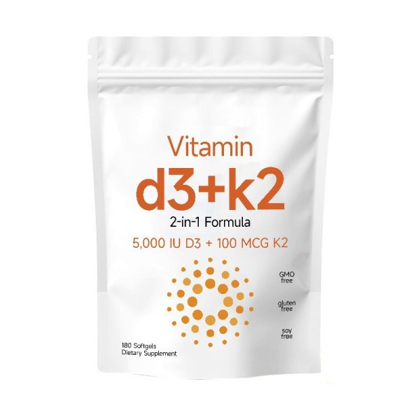 Vitamin K2 Capsules Manufacturer - D3 Immunity Support Vegetarian