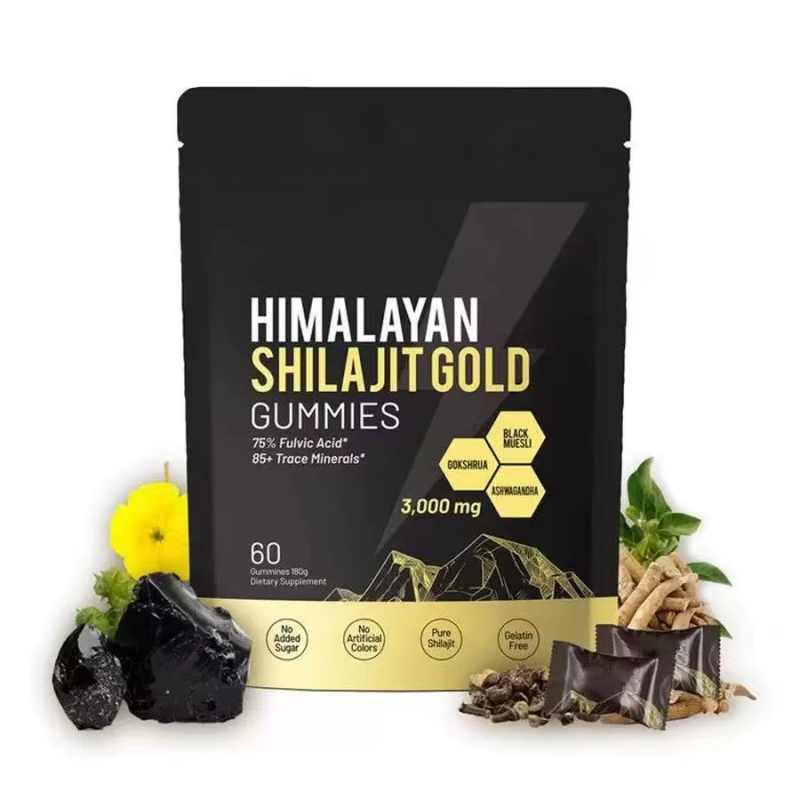 Shilajit Gummies Manufacturer - Sugar-Free Ashwagandha Blend
