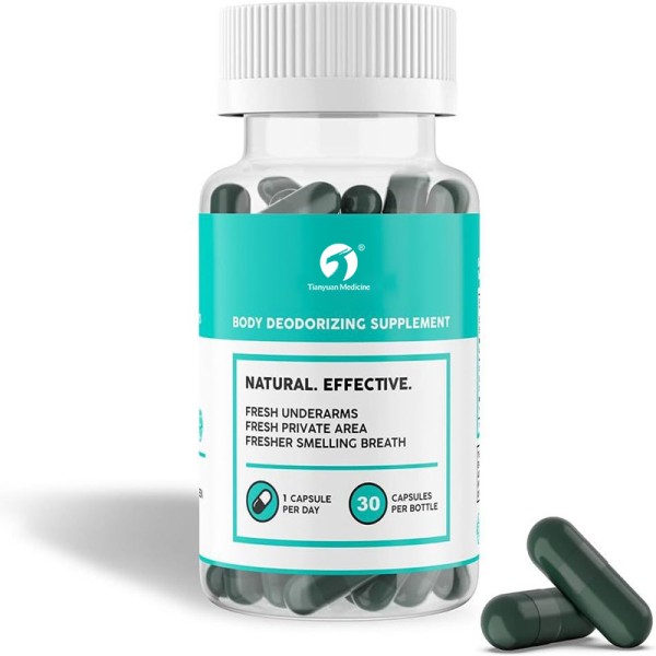 Chlorophyll Capsules Manufacturer - Natural Deodorant Gut Detox OEM