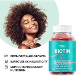 Biotin Gummies Manufacturer - Hair Skin Nails Vitamin C Collagen