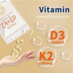 Vitamin D3 K2 Capsules Factory - Immune Heart Joints Softgel