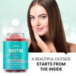 Biotin Gummies Manufacturer - Hair Skin Nails Vitamin C Collagen