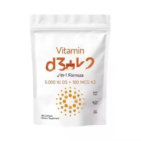 Vitamin D3 K2 Capsules Factory - Immune Heart Joints Softgel