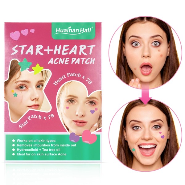Tea Tree Acne Patch Manufacturer - Waterproof Heart Shape Spot