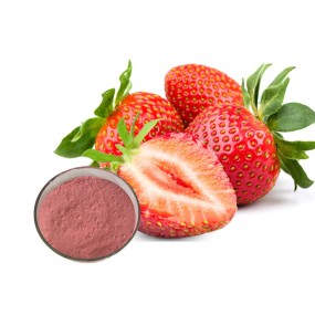 Strawberry Powder Supplier - OEM Wild Food Grade 1kg MOQ