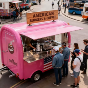 Mobile Food Trailer Manufacturer - Hotdog Coffee Pizza Van