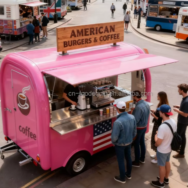Mobile Food Trailer Manufacturer - Hotdog Coffee Pizza Van