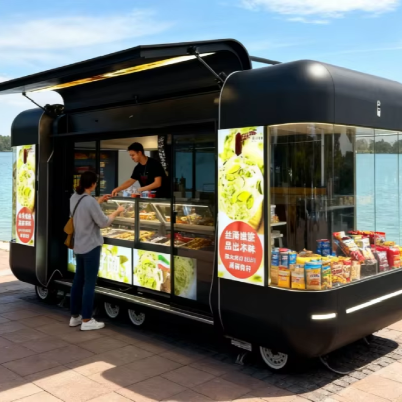 Food Trailer Manufacturer - Pizza Coffee Ice Cream Shop