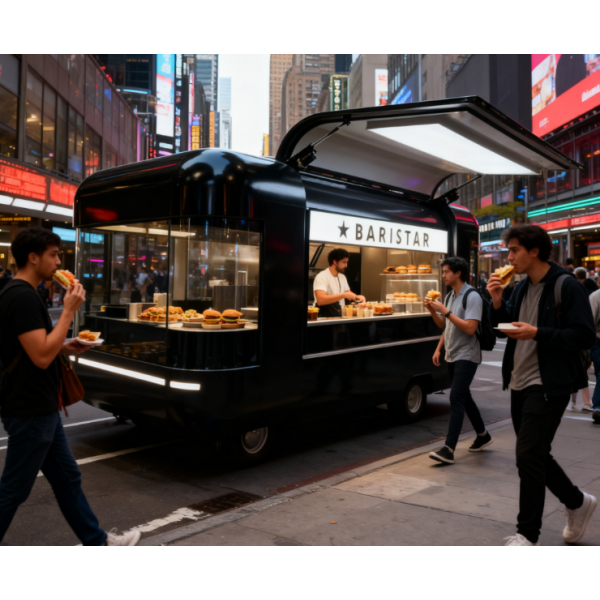 Ice Cream Food Trailer Supplier - Mobile Mini Pizza Dessert